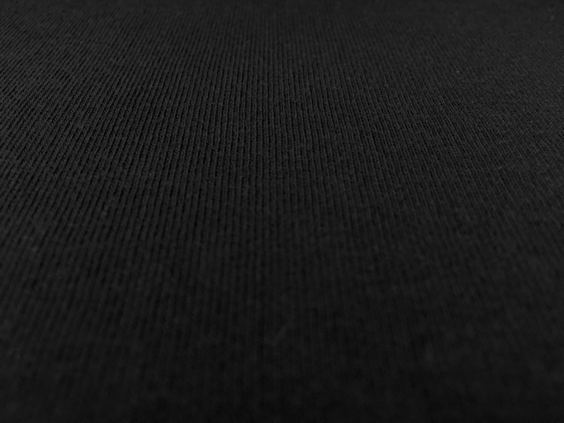 Austrian Cotton Double Knit in Black0