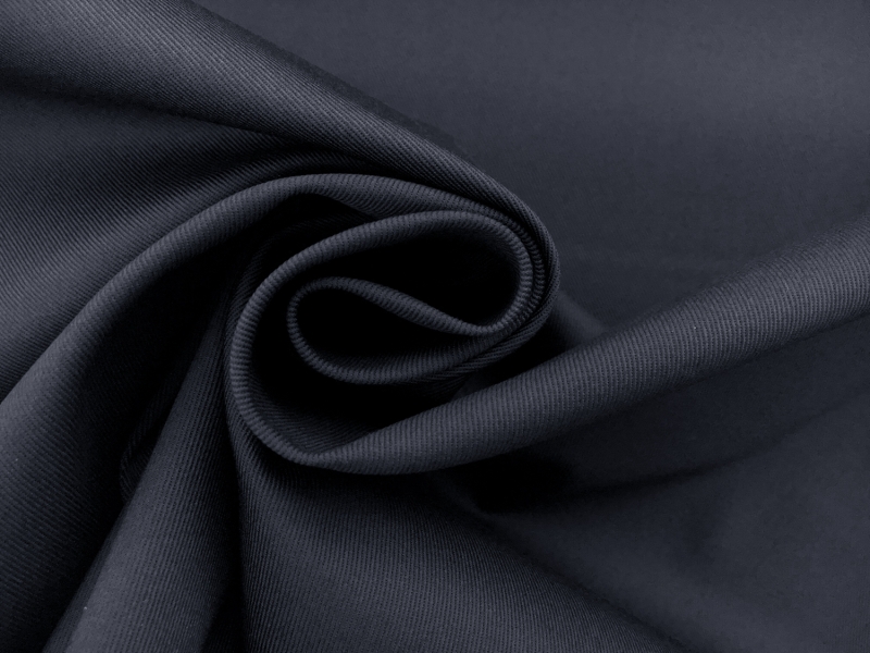 Japanese Cotton Stretch Twill in Navy1
