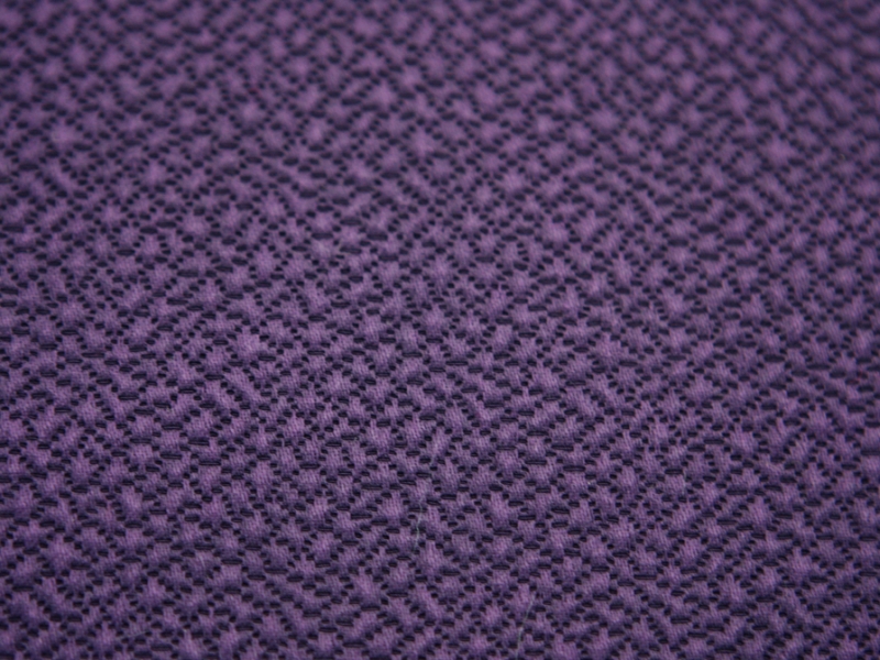 Silk and Wool Hammered Satin in Amethyst2