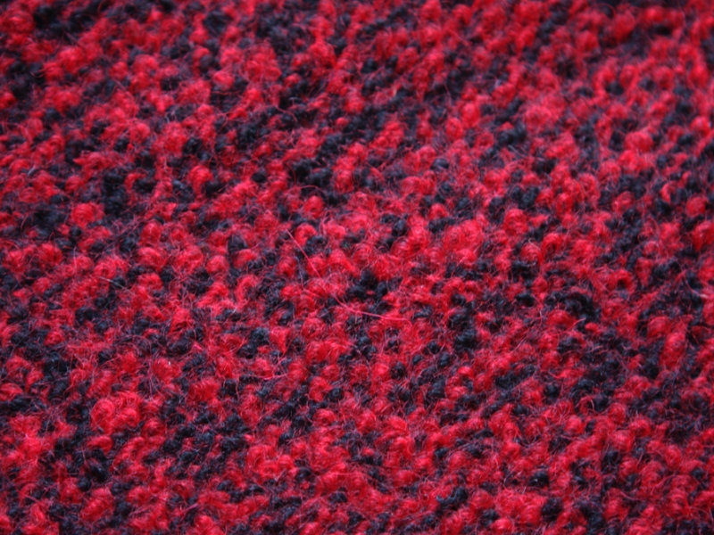 Wool Polyester Bouclé Knit