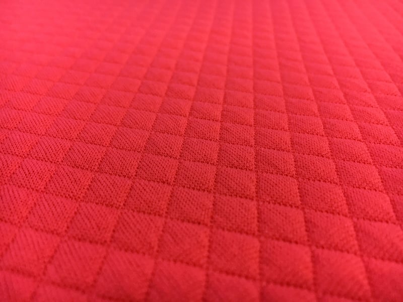 97% Organic Merino Wool/3% Spandex Rib Knit Fabric - Feltable