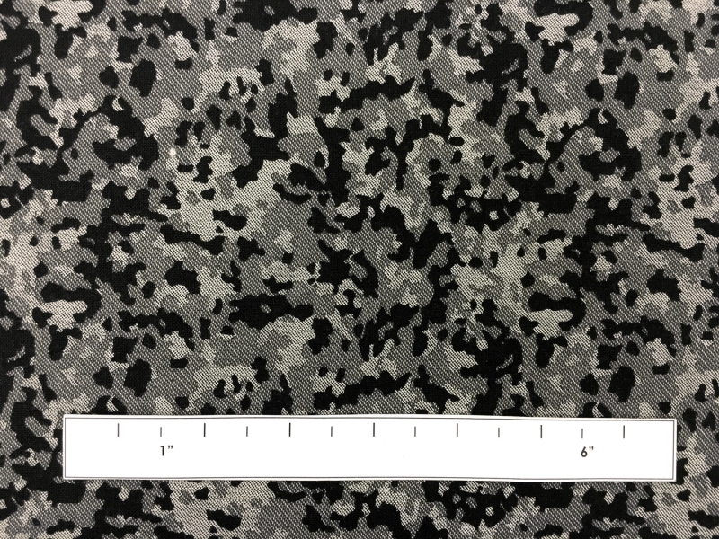 Japanese Textured Cotton Camouflage Print1