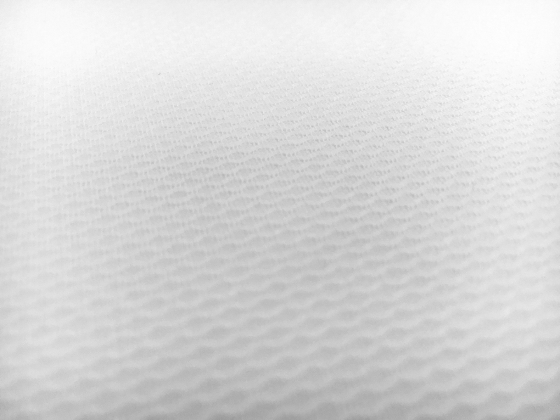 White Birdseye Pique Polyester Mesh  White fabric texture, Stretch mesh  fabric, Clothing fabric patterns
