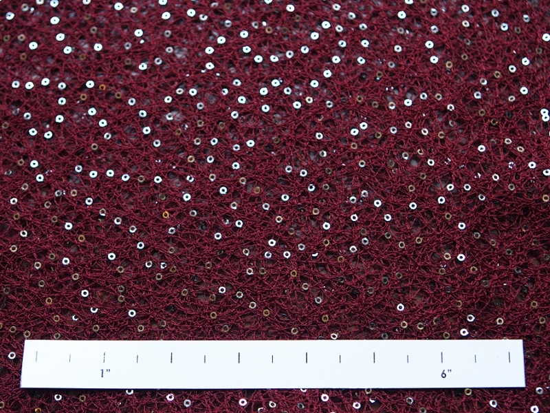 Sequins on Poly Mesh1