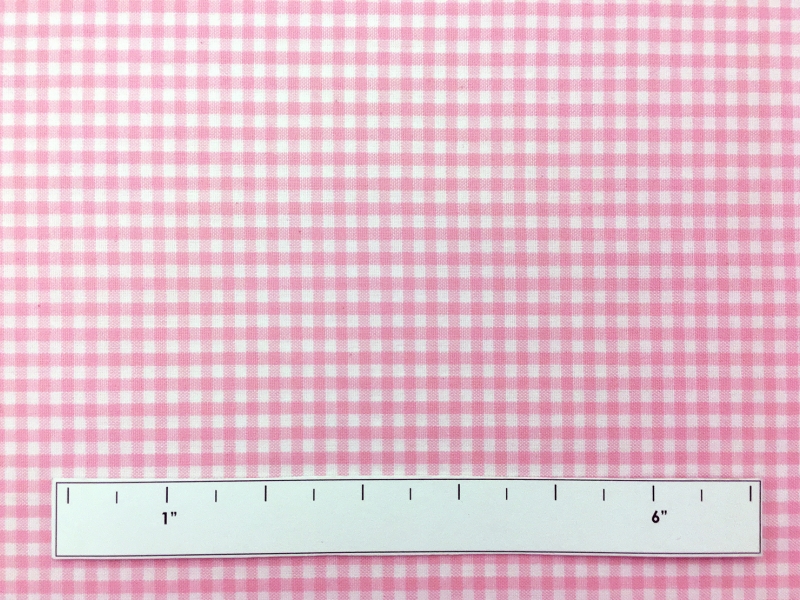 Carolina Cotton Gingham in Candy1
