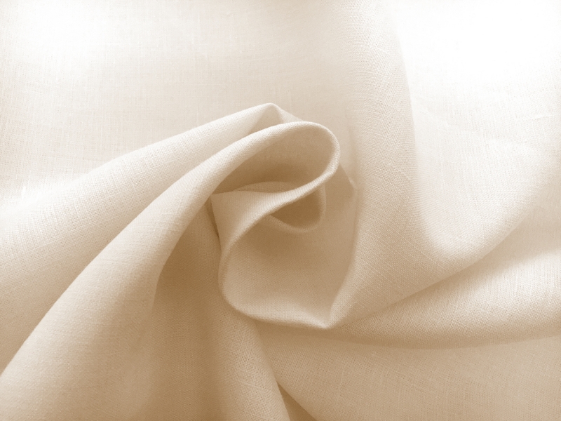 Italino Handkerchief Linen in Ecru1