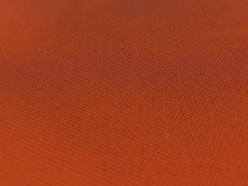 Silk and Polyester Zibeline in Burnt Orange1