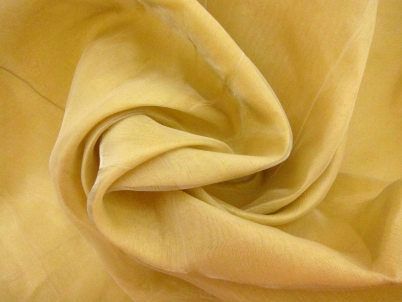 Double Layer Silk Blend Novelty Organza0