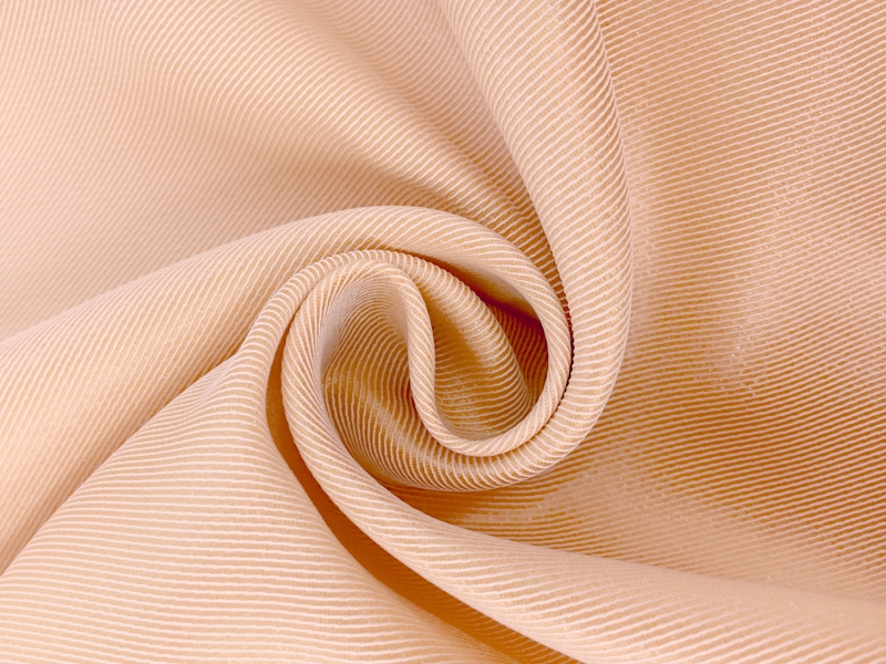 Metallic Polyester Twill in Champagne0