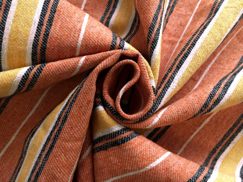 Japanese Cotton Blend Yarn Dyed Stripe1