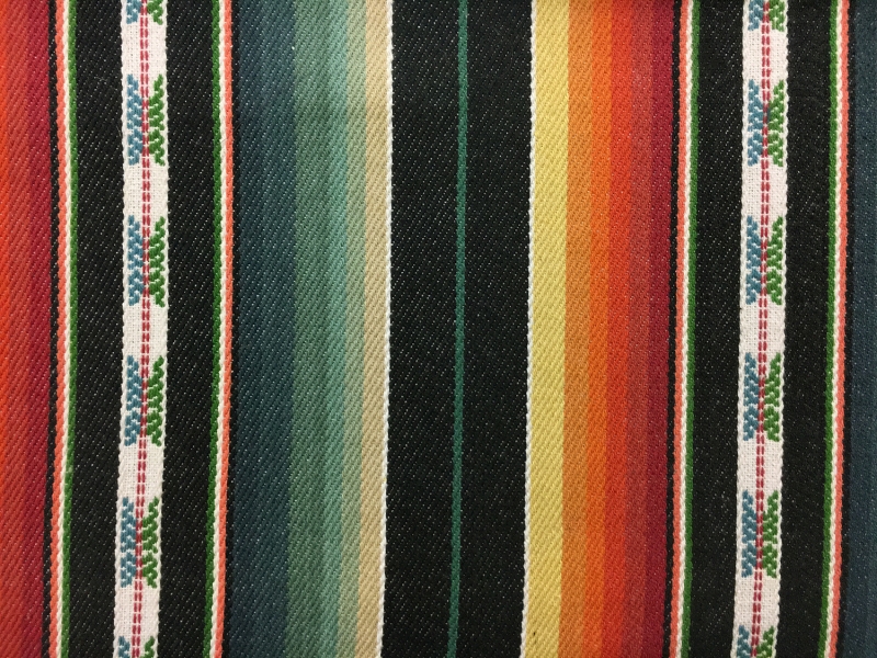 Cotton Woven Native Stripe0