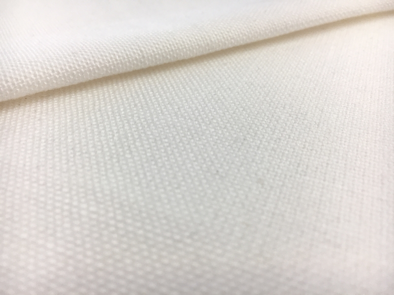 Linen Like Polyester in Ivory0