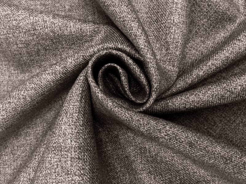 Italian Pure Silk Suiting in Taupe | B&J Fabrics