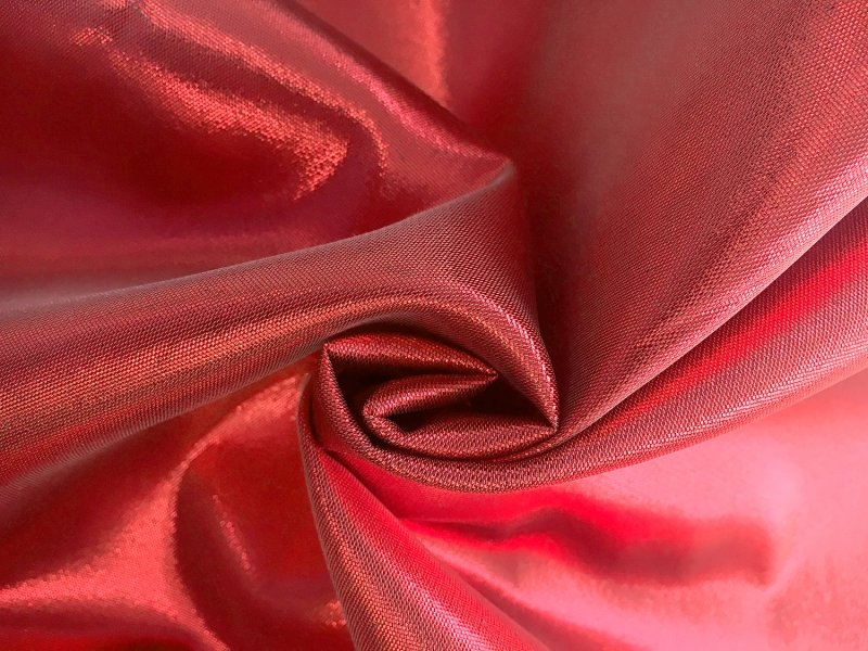 Silk and Polyester Blend Doubleface Lamé