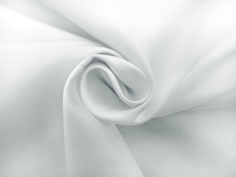 Cotton Nylon Spandex Twill in Optic White1