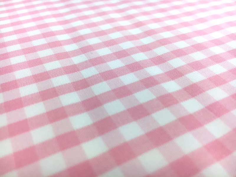 1/4" Cotton Gingham in Pink2