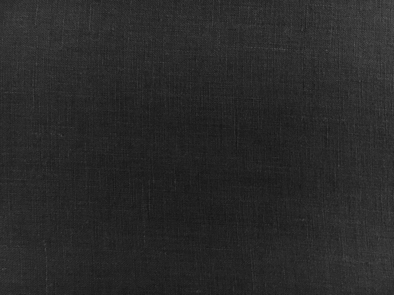 Belgian Sanforized Linen in Black2
