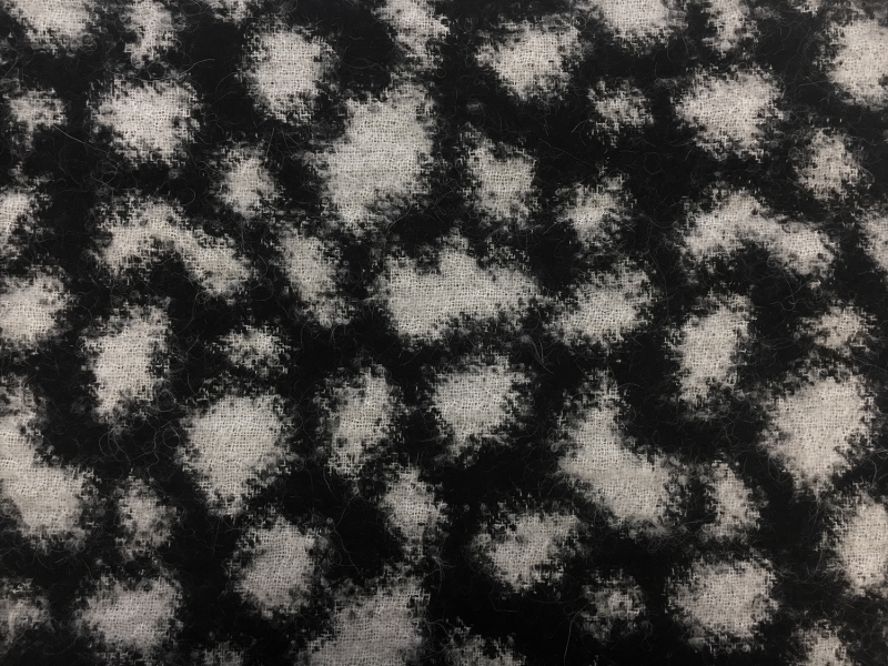 Italian Wool and Mohair Abstract Damask0