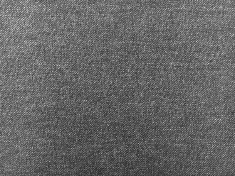 Poly Cotton Linen Blend Twill in Smoke Grey0