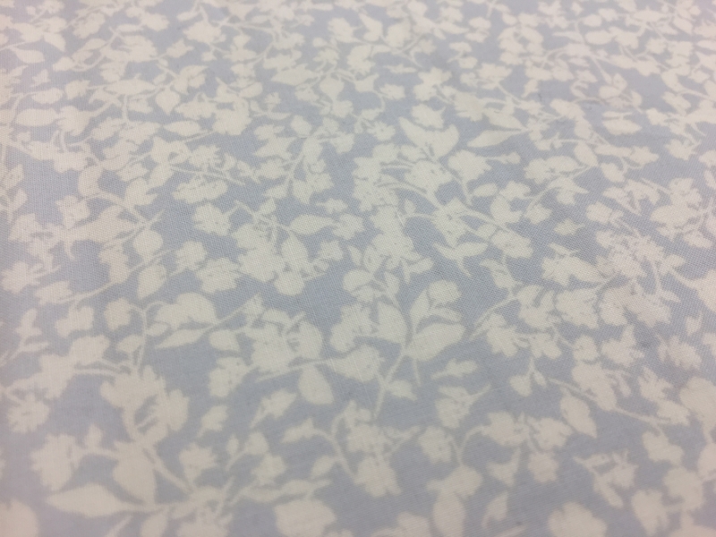 Cotton Broadcloth Print with Flowers2