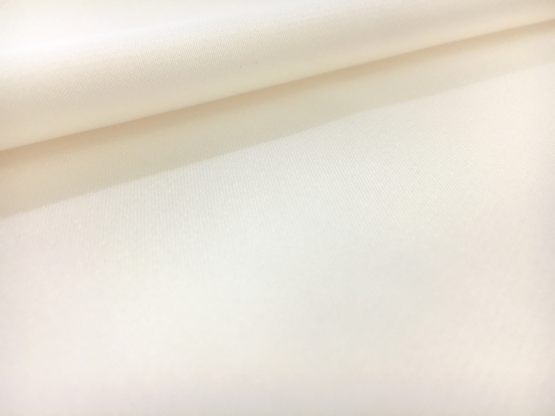 Japanese Polyester Charmeuse in Ivory0