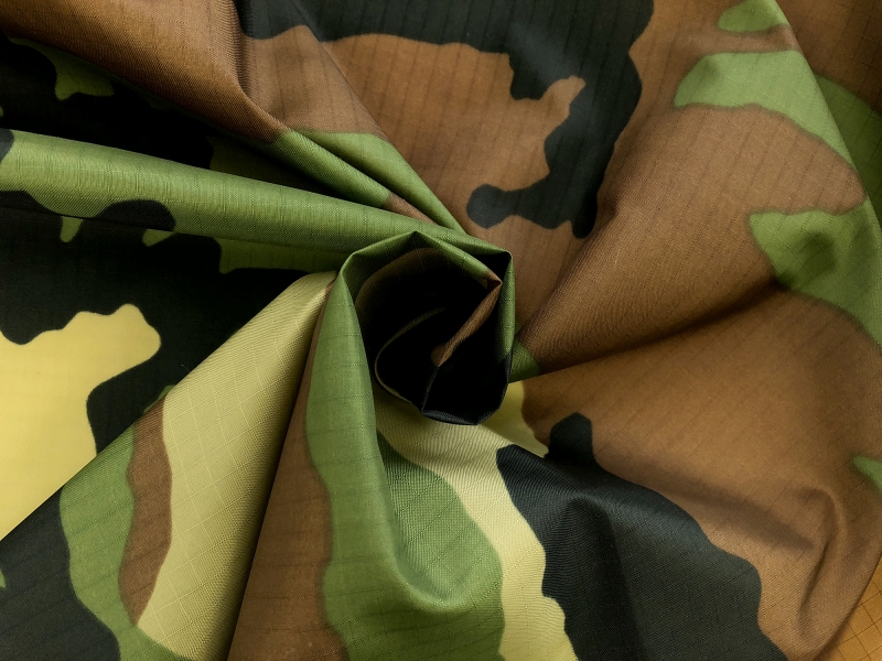 Camouflage Nylon Ripstop | B&J Fabrics