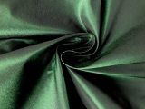 emerald iridescent poly taffeta in a swirl