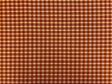 Stretch Wool Suiting Tattersall Plaid in Orange0