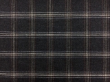 Italian Stretch Wool Blend Plaid Suiting in Grey0