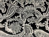 Extra Wide Doubleface Jacquard Large Paisley Pattern0