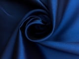 Silk and Polyester Zibeline in Cobalt0