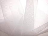 Italian Nylon Tulle in Bianco1
