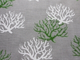 Cotton Canvas Corals Print0